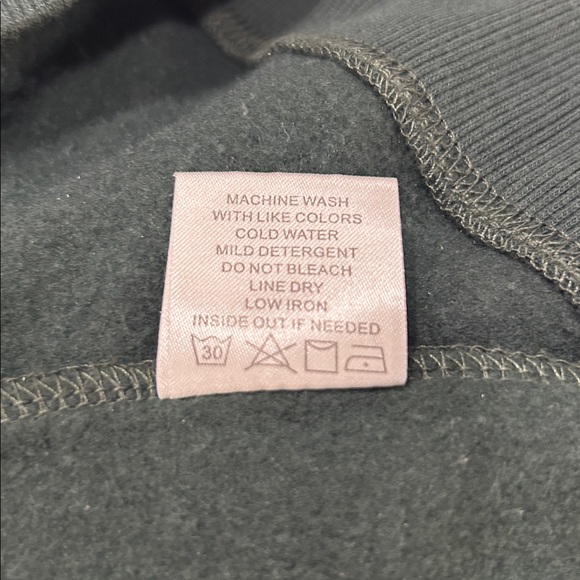 Grace and Lace Dark Green Sweatshirt - Picture 6 of 6